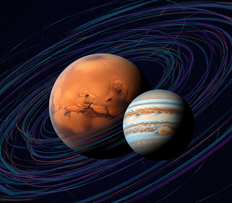 Mars & Jupiter Lines in Astrocartography for Travelers