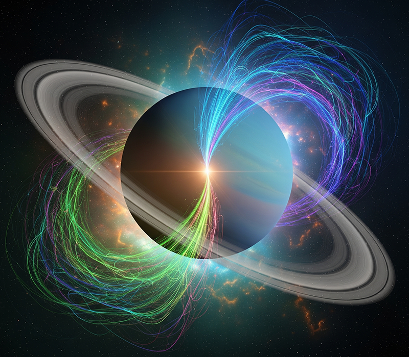 Saturn sextile Uranus 2025