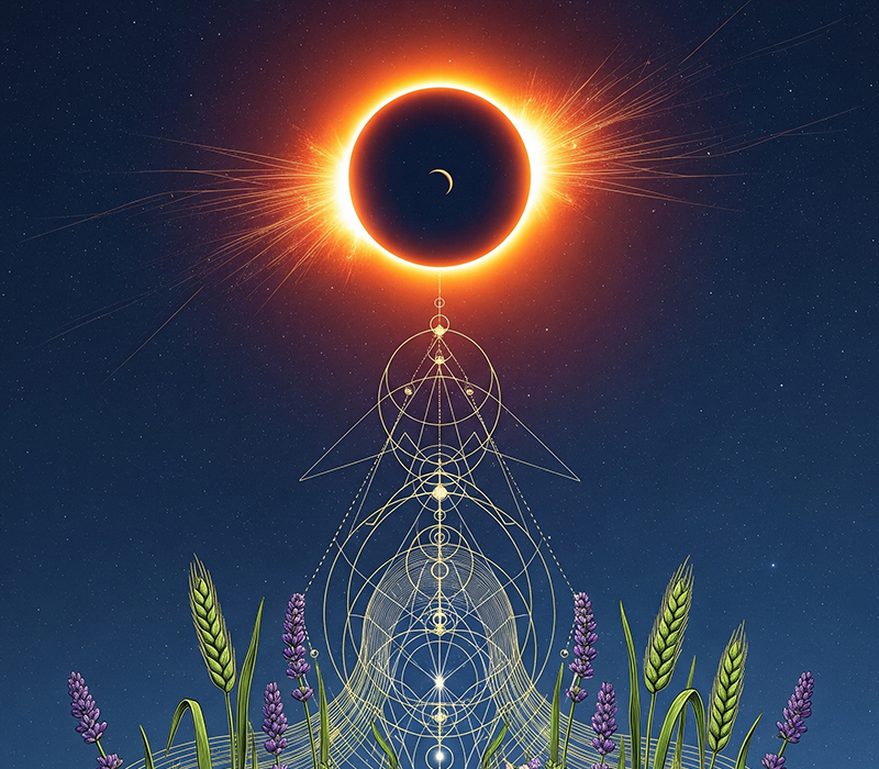 Solar Eclipse in Virgo 2025