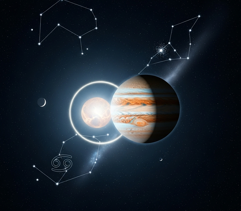 Venus Conjunction Jupiter in Cancer